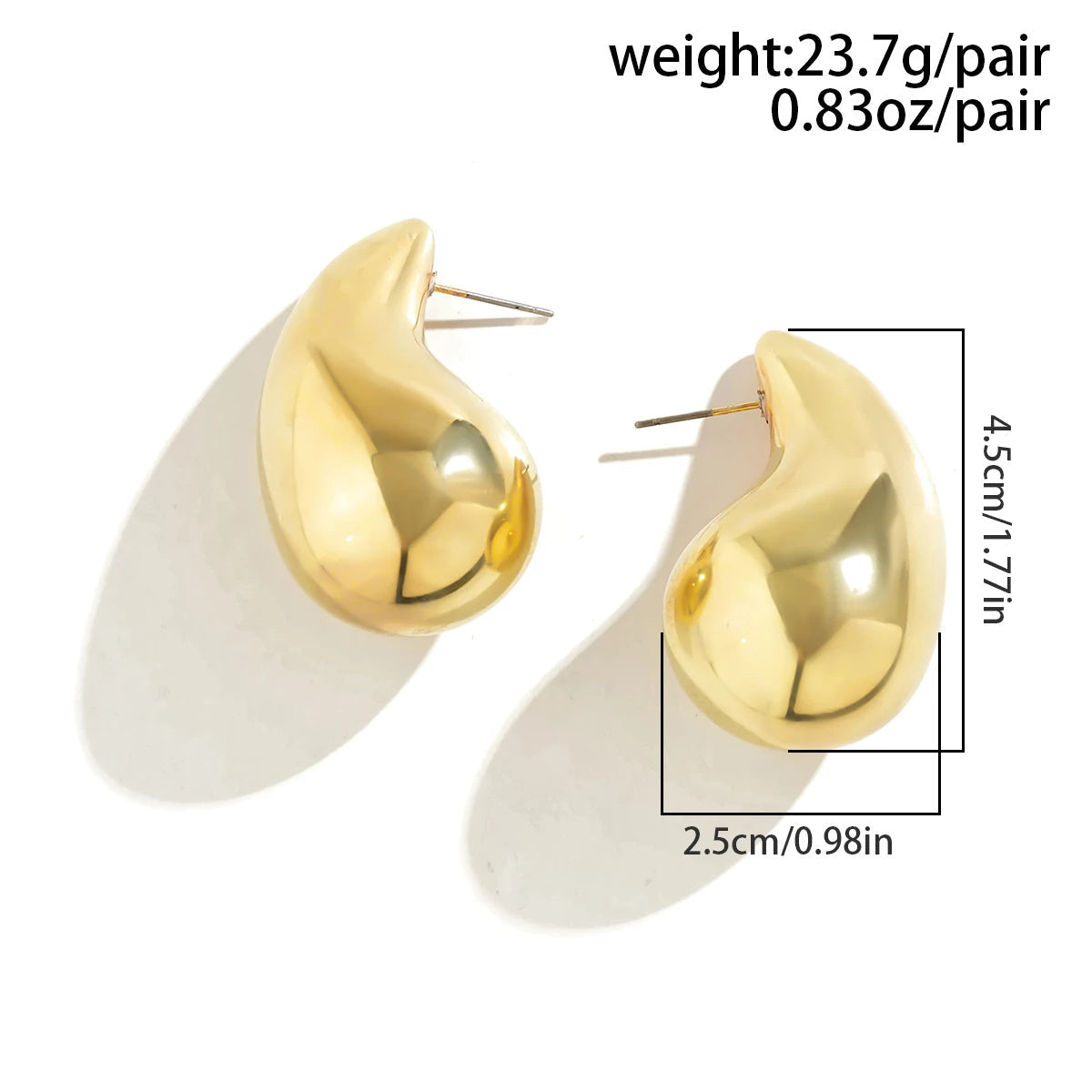Alice Leroy® | Boucles d'Oreilles Goutte d'Eau - Molinse
