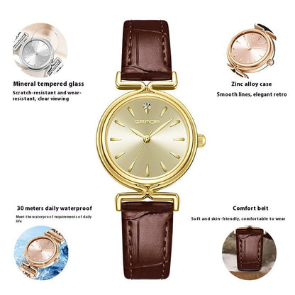 Montre Raffinée à Cadran Inspiration Marbre - Molinse