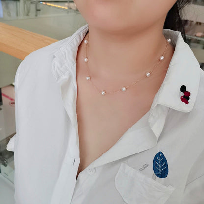 Collier Gypsophile - Molinse