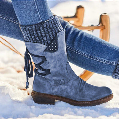 Bottes mi-hautes à talon carré - Molinse