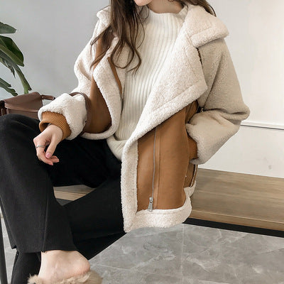 Veste Motarde en Daim Ultra-Tendance - Molinse