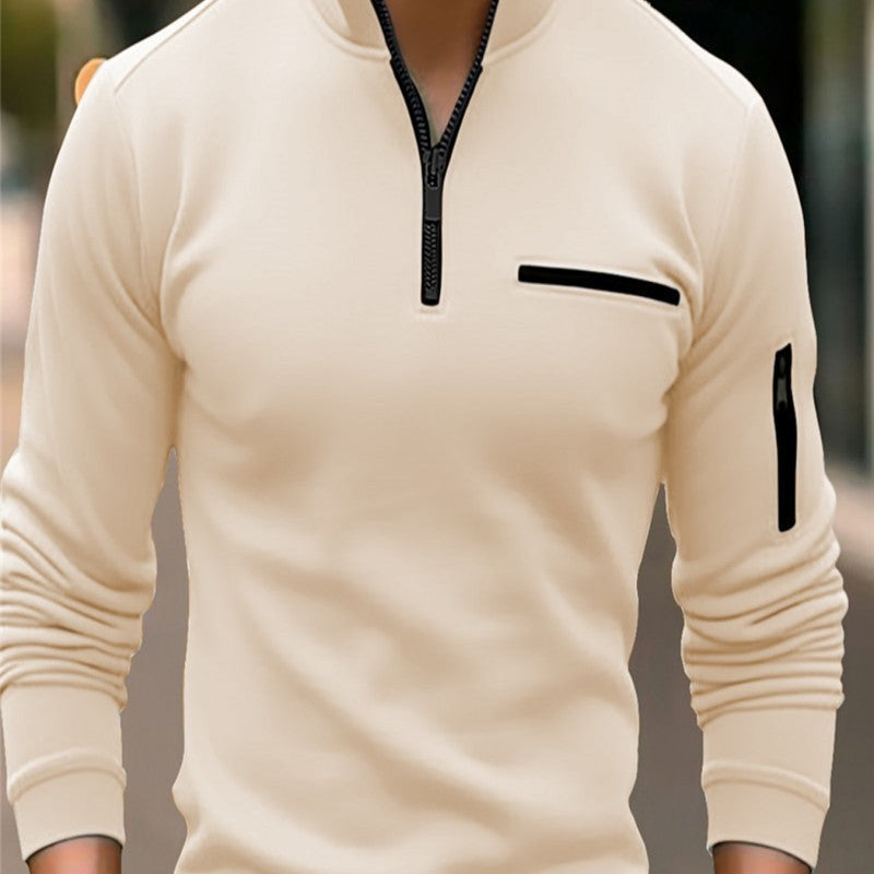 Polo manches longues élégant et confortable - Molinse