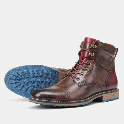 Bottines Oxford en cuir classiques pour hommes - Molinse