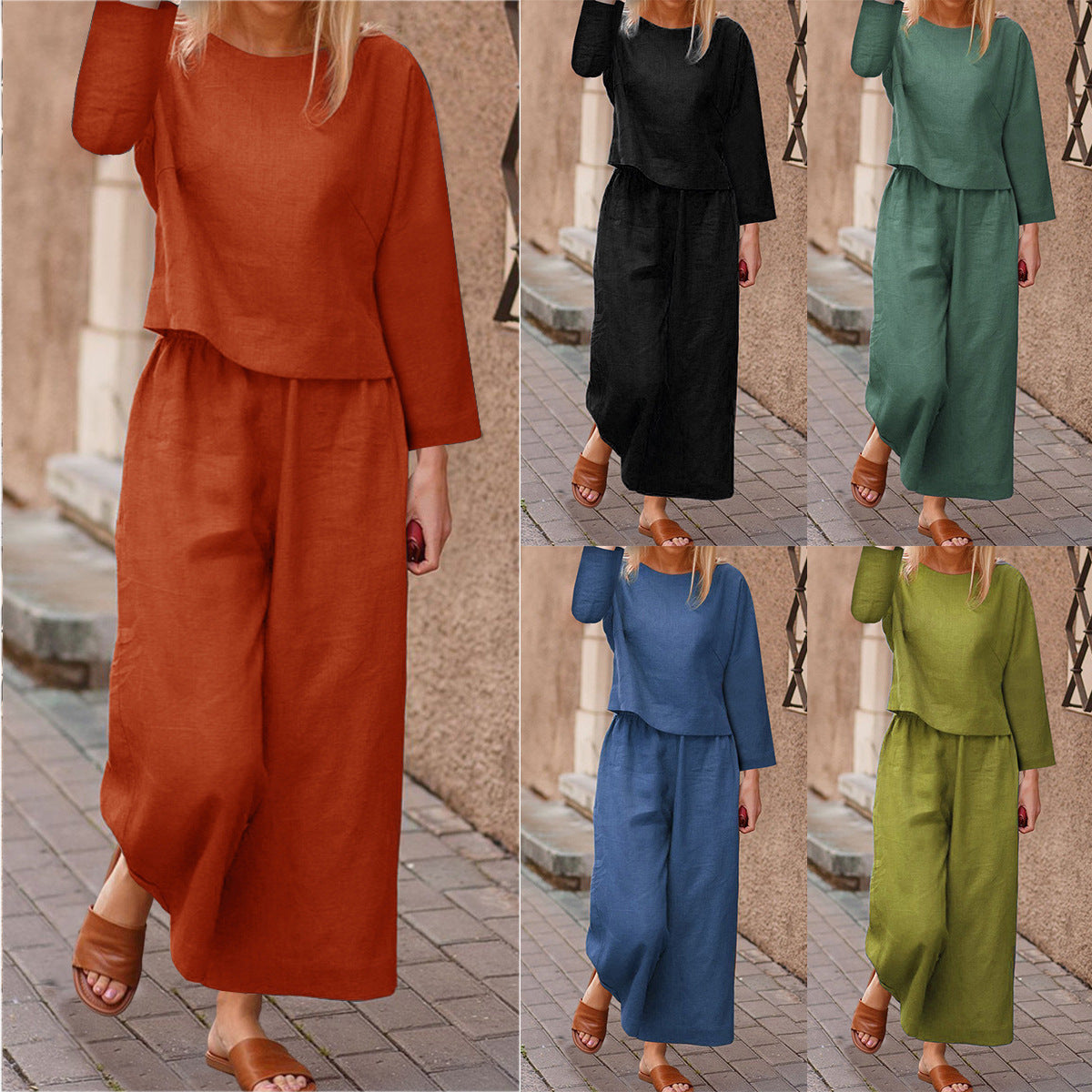 Ensemble confortable en deux parties - Molinse