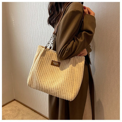 Sac Fourre-Tout En Velours Côtelé - Molinse