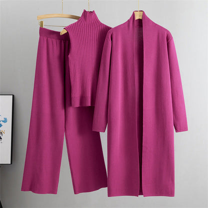 Amélie™ Ensemble Tricot Femme 3 Pièces Élégance et Confort - Molinse