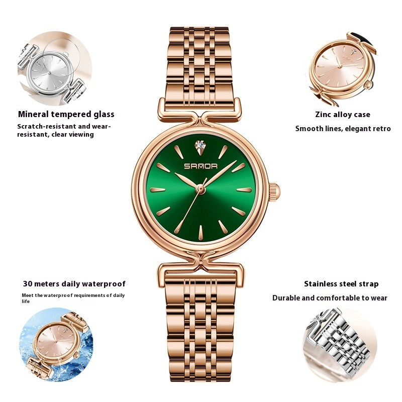 Montre Raffinée à Cadran Inspiration Marbre - Molinse