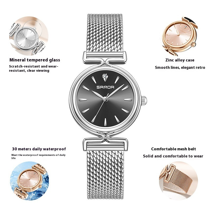 Montre Raffinée à Cadran Inspiration Marbre - Molinse
