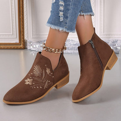 Bottes à talons bas - Confort et style au quotidien - Molinse