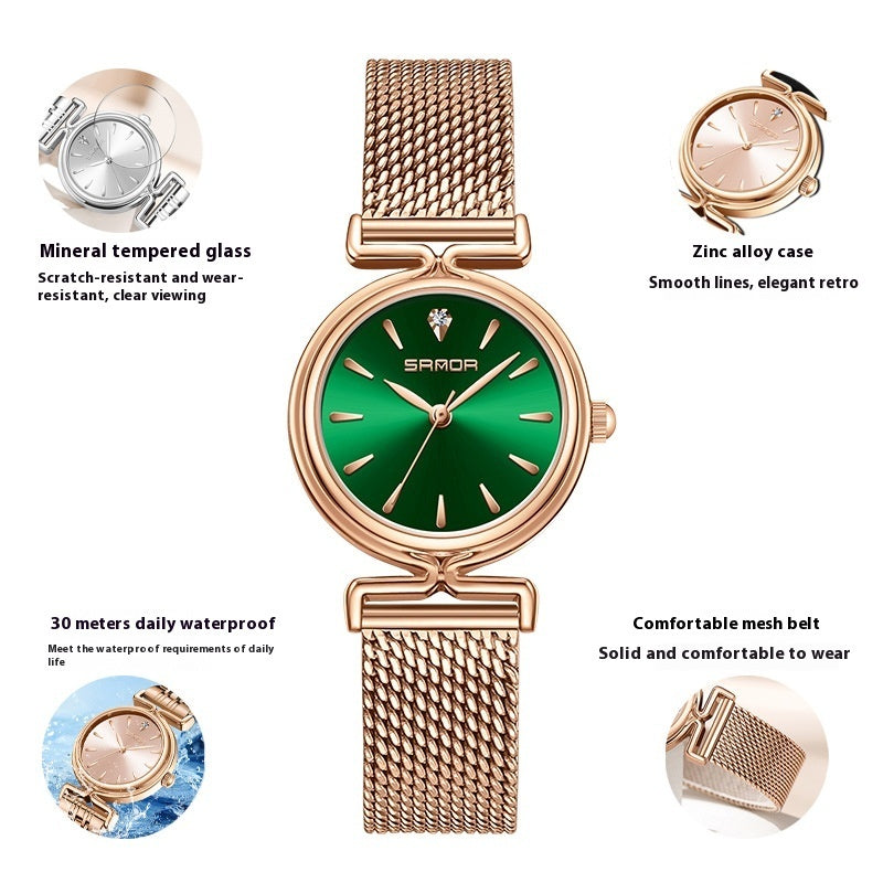 Montre Raffinée à Cadran Inspiration Marbre - Molinse