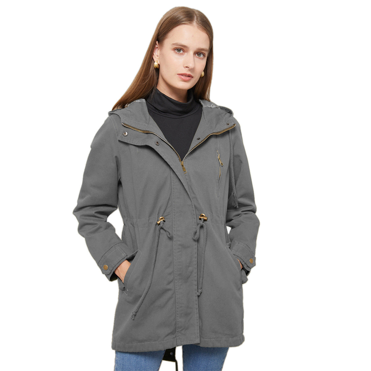 Veste à capuche élégante - Molinse