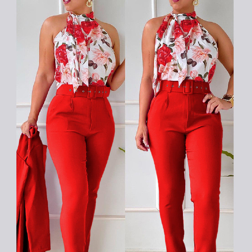 SELVA™ Ensemble Floral Glamour Chic et Moderne - Molinse