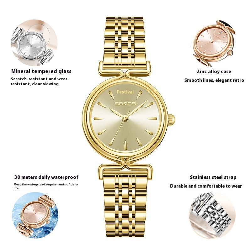 Montre Raffinée à Cadran Inspiration Marbre - Molinse