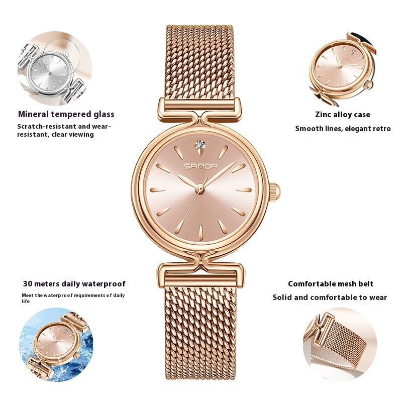 Montre Raffinée à Cadran Inspiration Marbre - Molinse