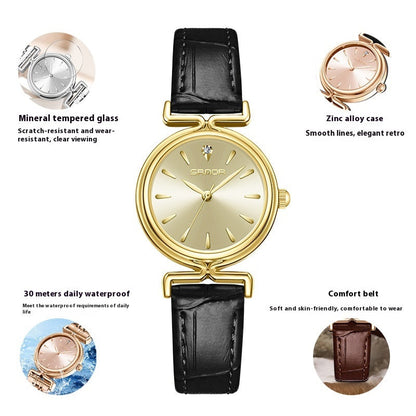 Montre Raffinée à Cadran Inspiration Marbre - Molinse