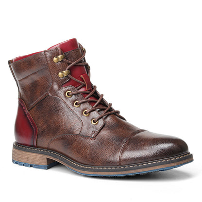 Bottines Oxford en cuir classiques pour hommes - Molinse
