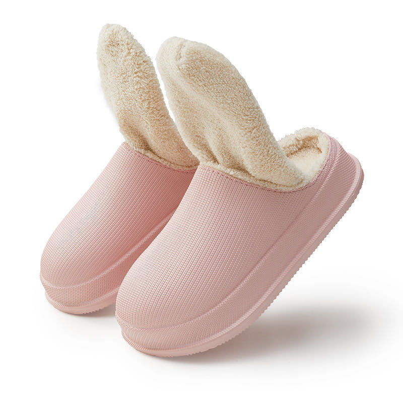 Pantoufles Câlines Effet Peluche