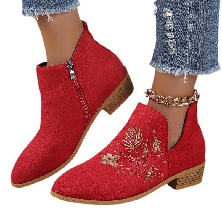 Bottes à talons bas - Confort et style au quotidien - Molinse