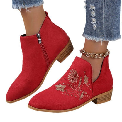 Bottes à talons bas - Confort et style au quotidien - Molinse