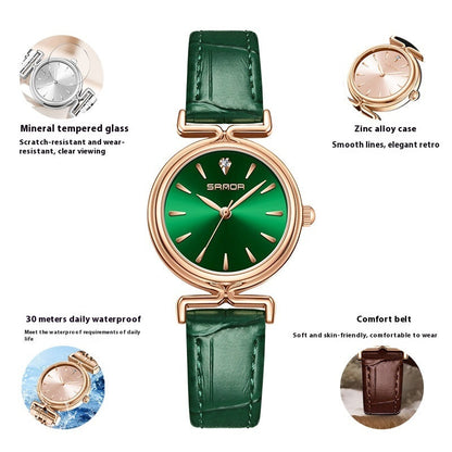 Montre Raffinée à Cadran Inspiration Marbre - Molinse
