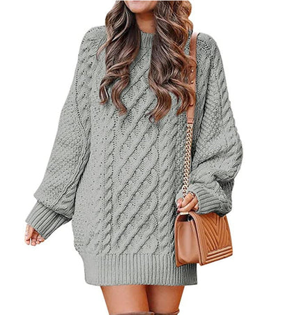 Pull Mi-Long en Tricot Torsadé - Molinse
