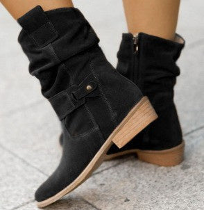 Grande Taille Bottes Courtes Européen Et Américain Style - Molinse