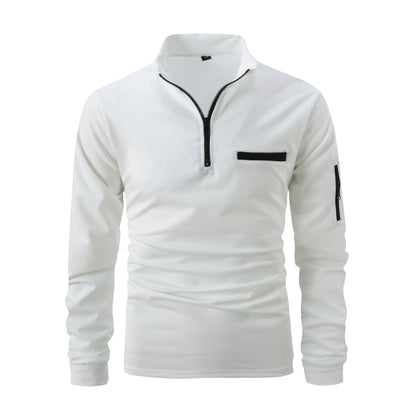 Polo manches longues élégant et confortable - Molinse